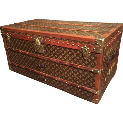 vintage lv trunk|vintage louis vuitton trunks for sale.